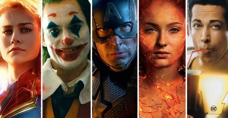 Top 5 films super-heros